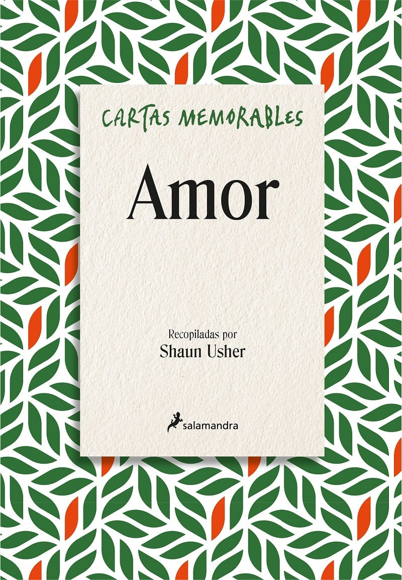 Portada del libro Cartas Memorables,Amor, de Shaun Usher (Salamandra)