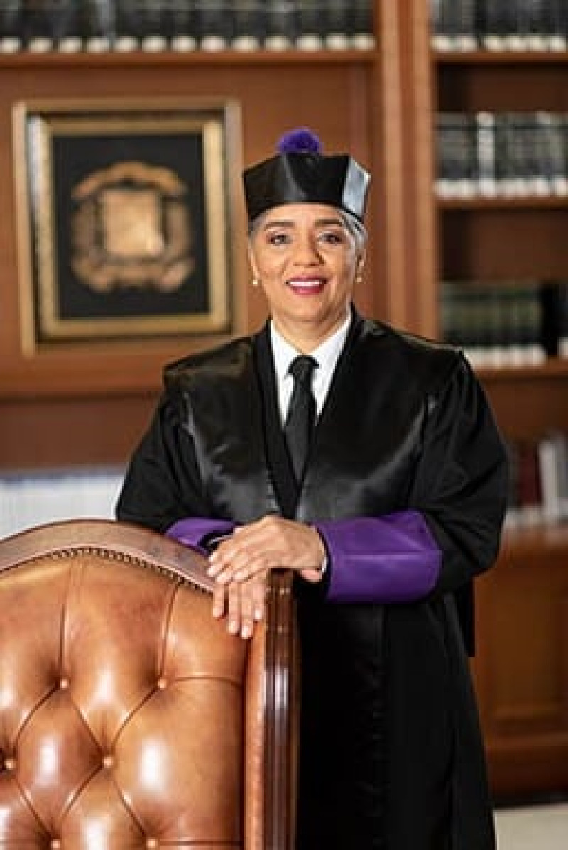 La  jueza de la Instrucción Espacial de la Suprema Corte de Justicia, doctora María G. Garabito Ramírez.