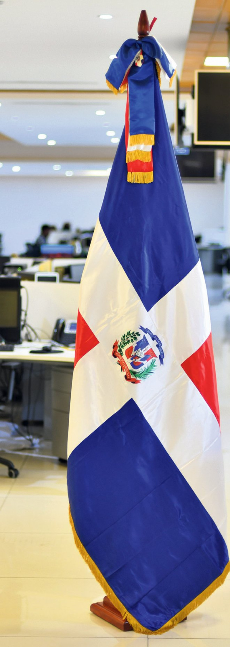 Bandera Dominicana.