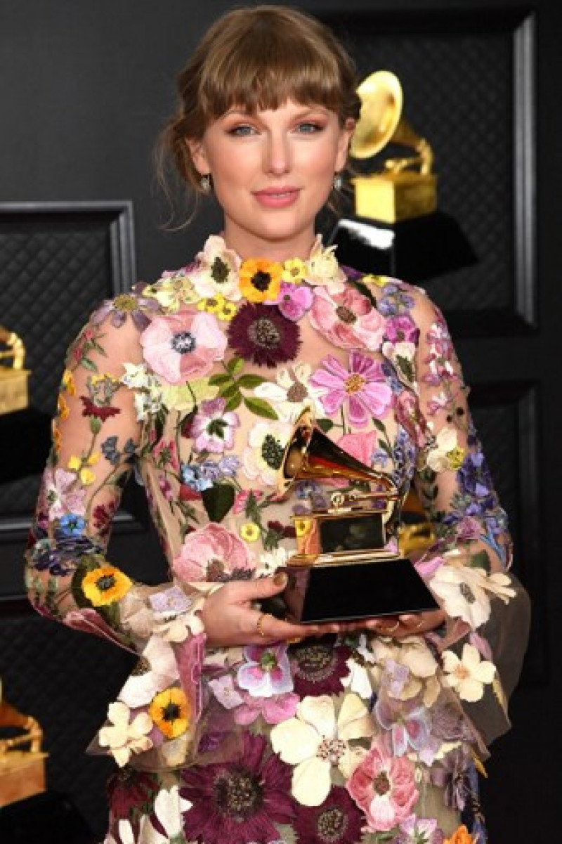 Taylor Swift, una de las ganadoras de la noche. / AFP