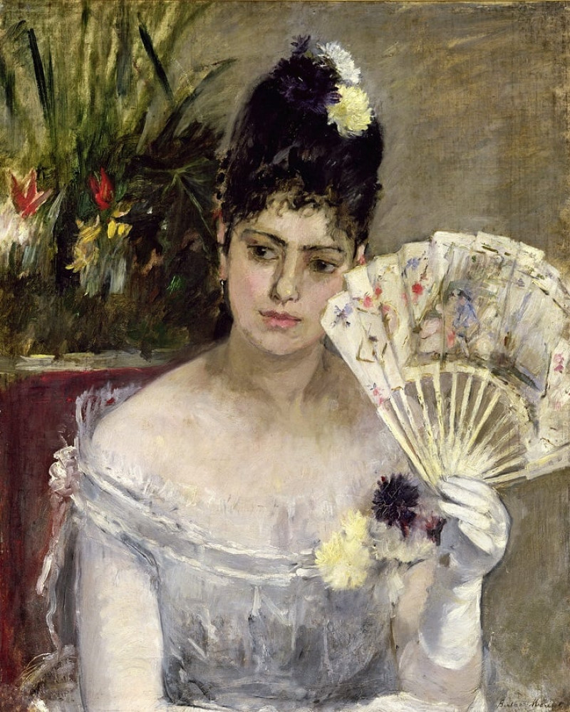 Una de las obrase Berthe Morisot, la primera pintora que se unió al Impresionismo. Foto cedida por el Museo Thyssen.
