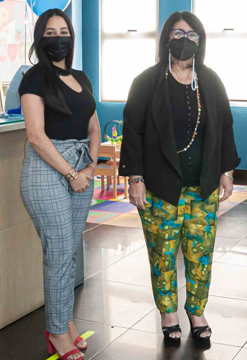Luisanna Rodriguez y Annie Cavallo.