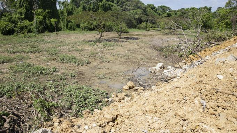 En la imagen, intervención de Proedemaren en el río Yaguaza. Contreras señala que la extracción de agregados ha disminuido porque tenemos una lucha constante.
 Proedemaren