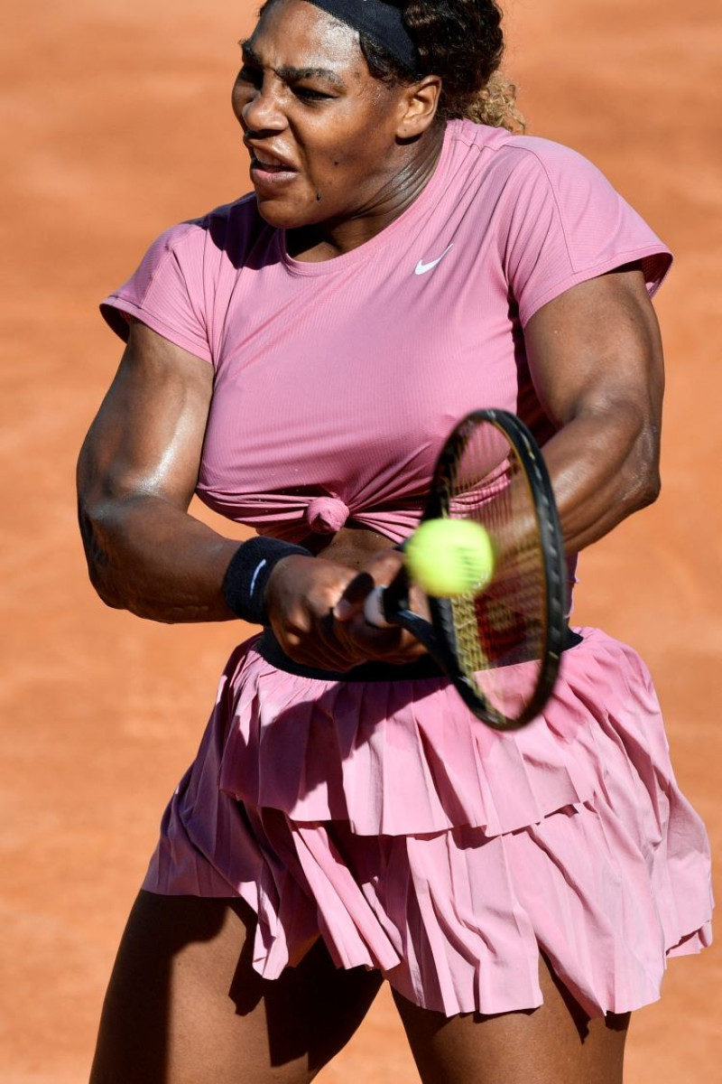 Serena Williams triunfó en la primera ronda del torneo de la WTA 250 en Parma.