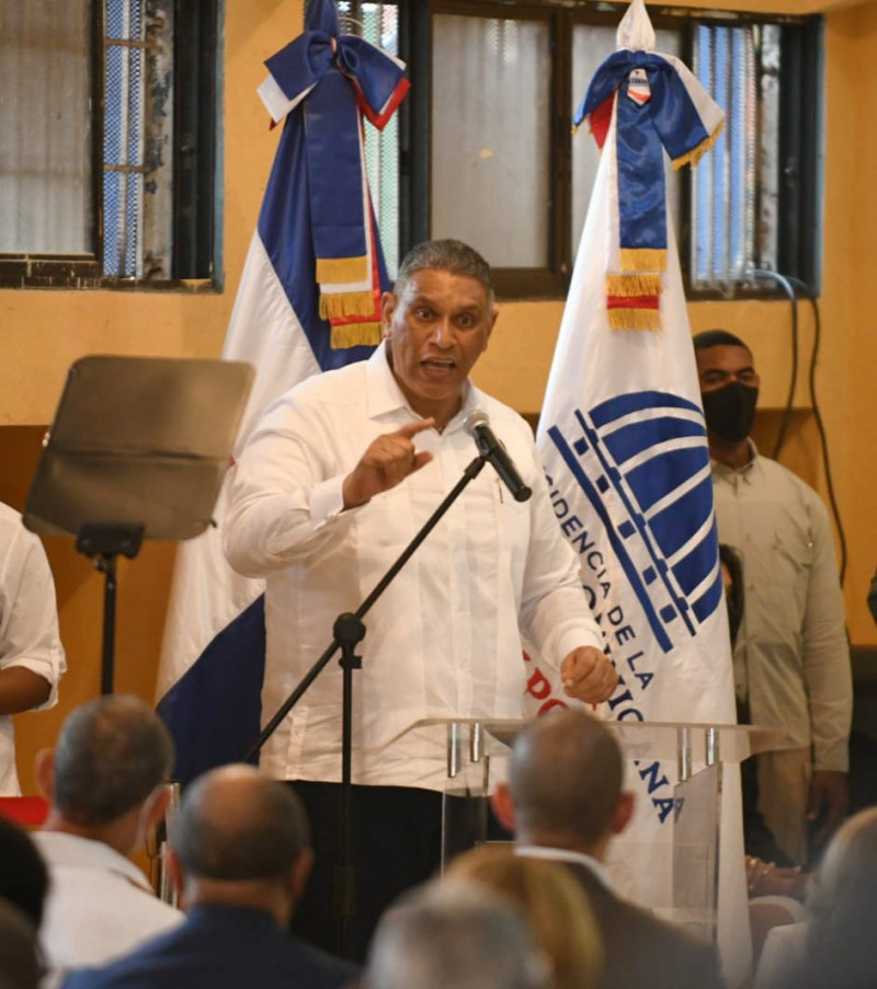 Ministro de Interior y Policía, Jesús Vásquez. Foto: José Alberto Maldonado / LD