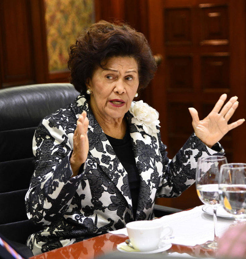 Zoila Martínez Guante asumió el cargo en el año 2013. ARCHIVO/LISTÍN DIARIO