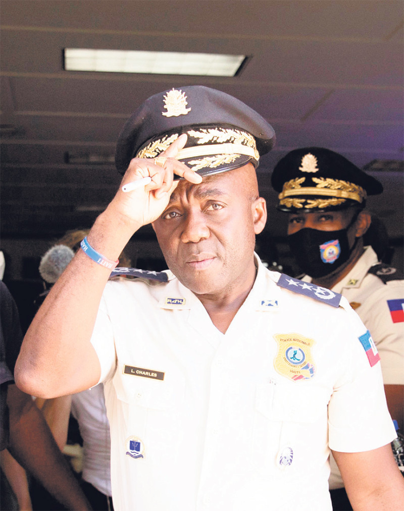 Léon Charles, jefe de la Policía Nacional de Haití. /EFE