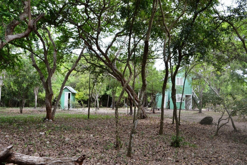 La caseta de los guardaparques en Isla de la Mujer.  Yaniris López / LD