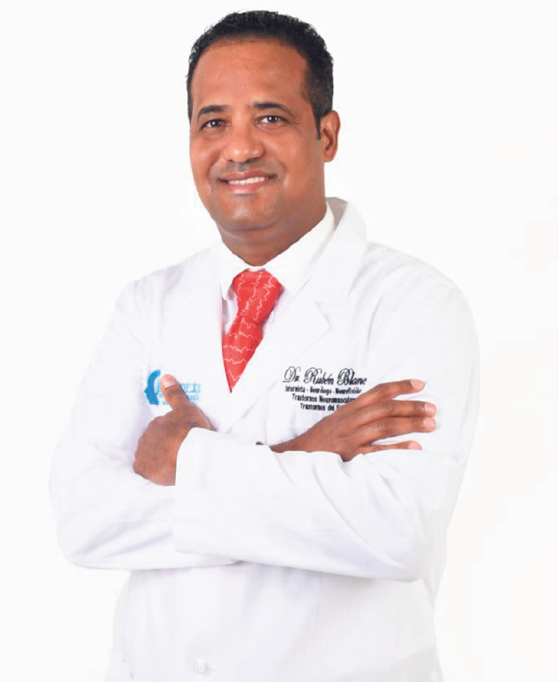 Doctor Rubén Blanco, neurólogo dominicano.