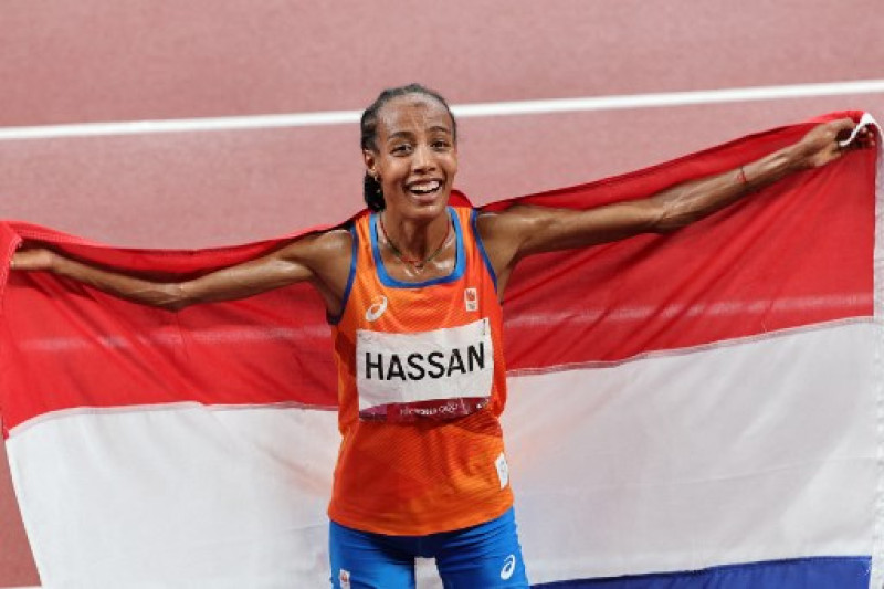 Sifan Hassan. Foto por AFP.