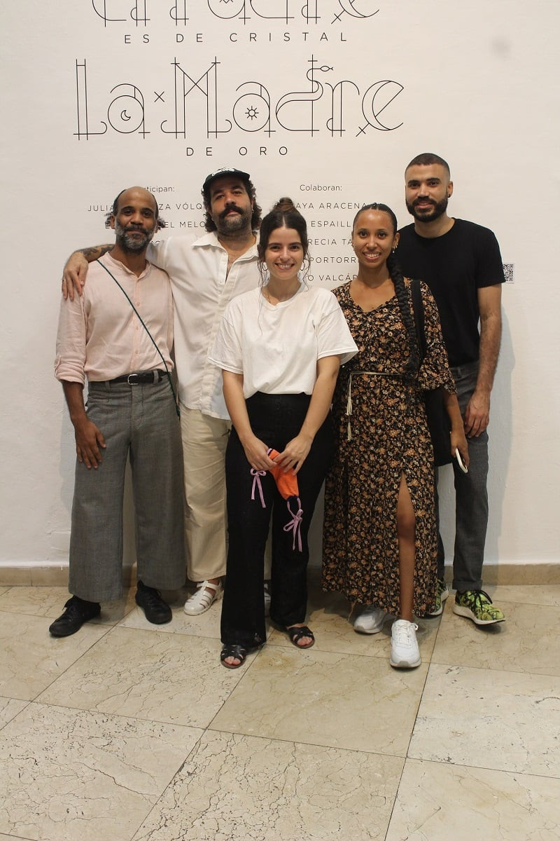 Julianny Ariza Vólquez, Elisa Bergel Melo, José Morbán, Eliazar Ortiz y Charlie Quezada.