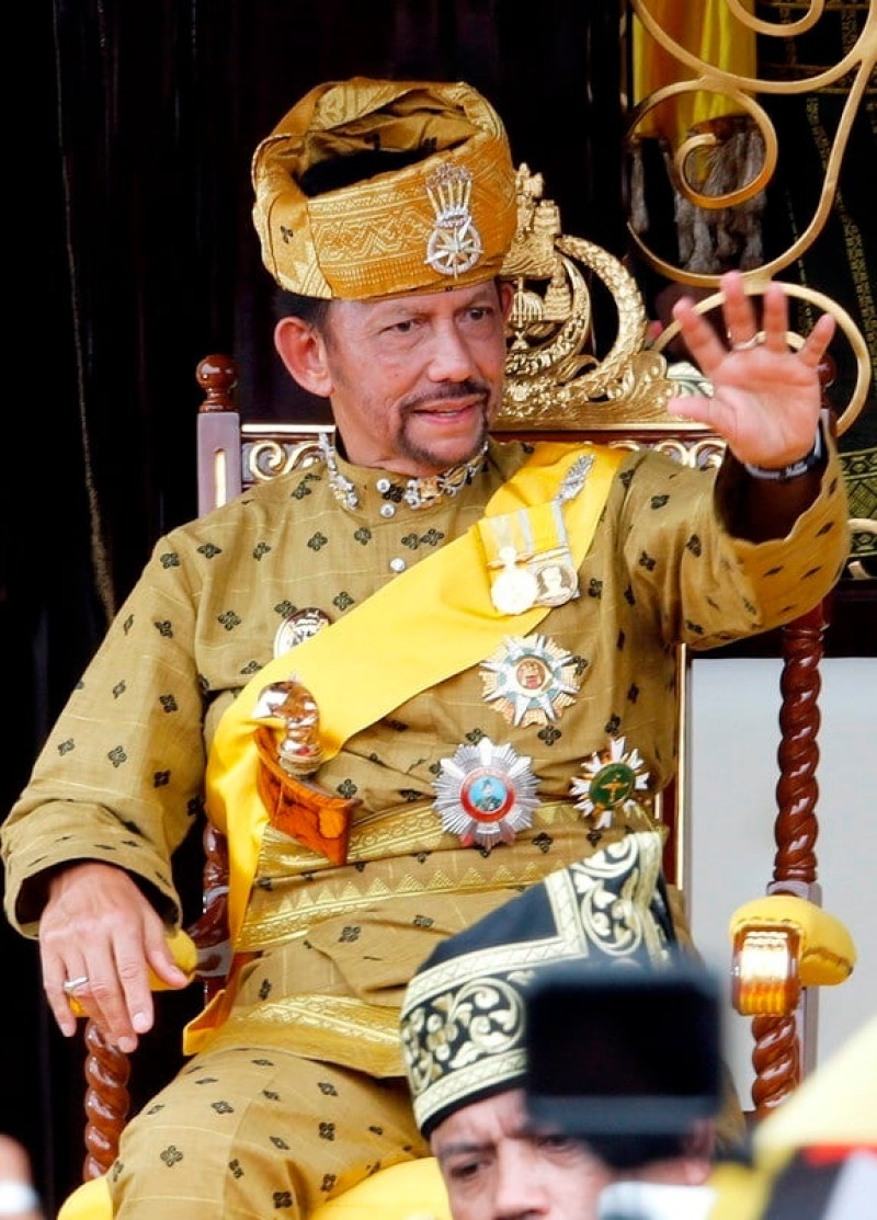 El sultán Hassanal Bolkiah de Brunei en 2019.

Foto: EFE/EPA