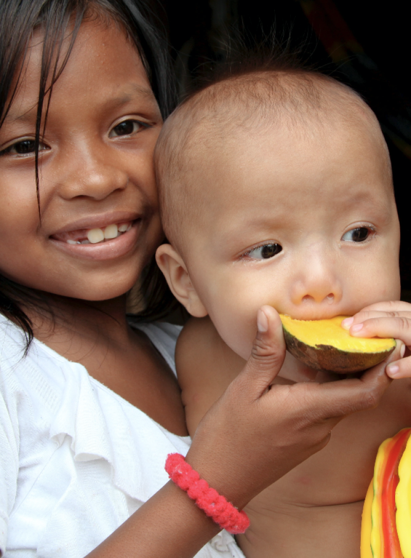 Unicef considera posible lograr que niños crezcan con alimentos saludables. EXTERNA/