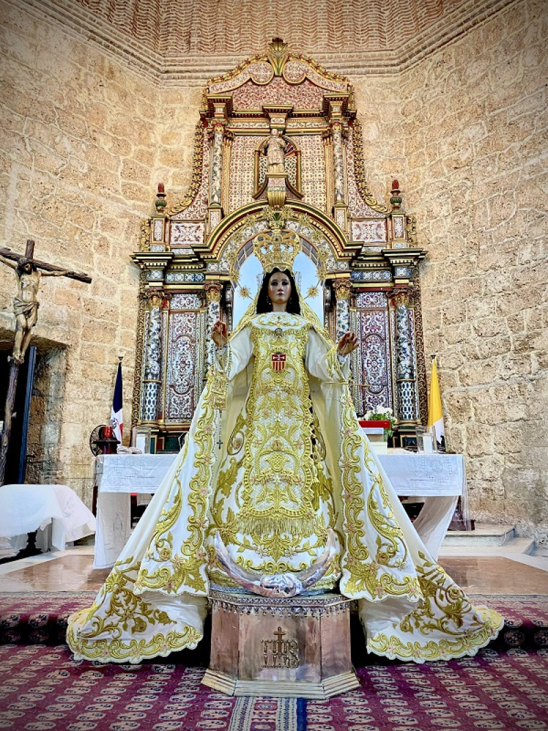 Imagen de la Virgen de las Mercedes. Foto: Luis Marcel Ricart
