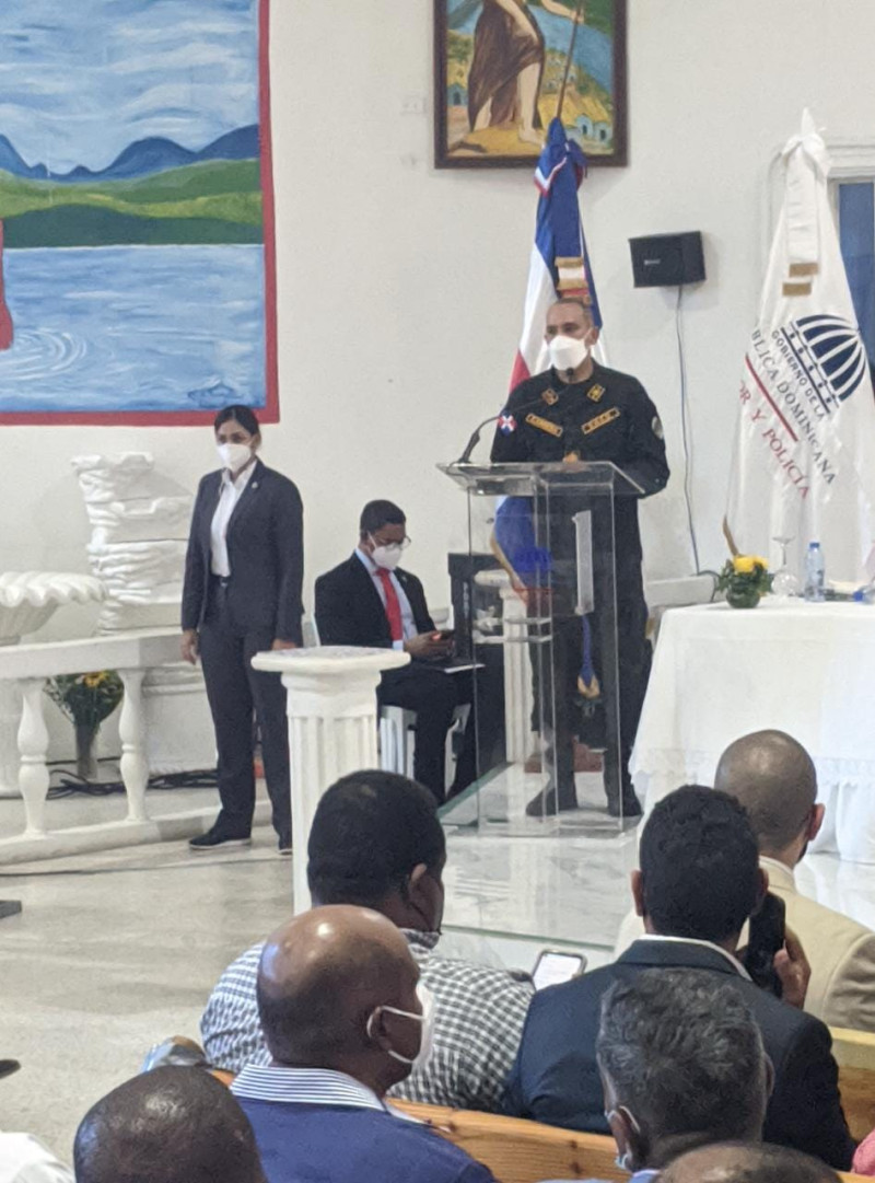 Presidente de la Dirección Nacional de Control de Drogas (DNCD), vicealmirante José Manuel Cabrera Ulloa.