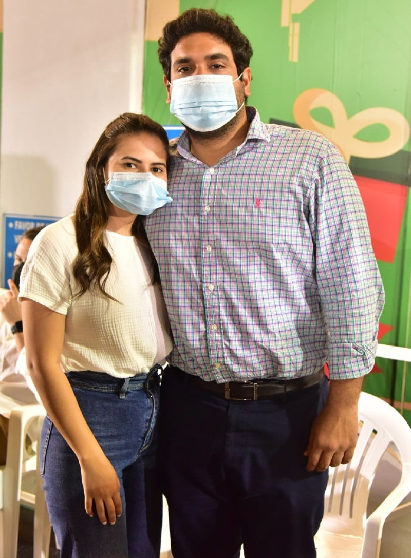 Marianne Periche y Jesús María Coronado.