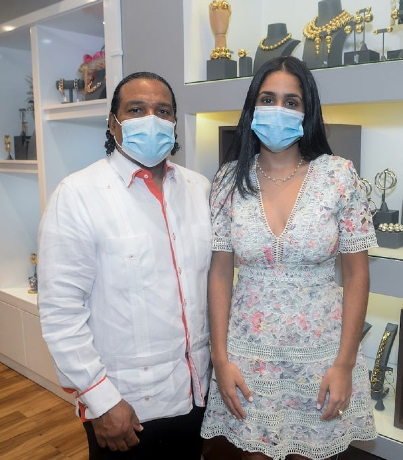 Elvin Herrera y Elianna Jiménez.