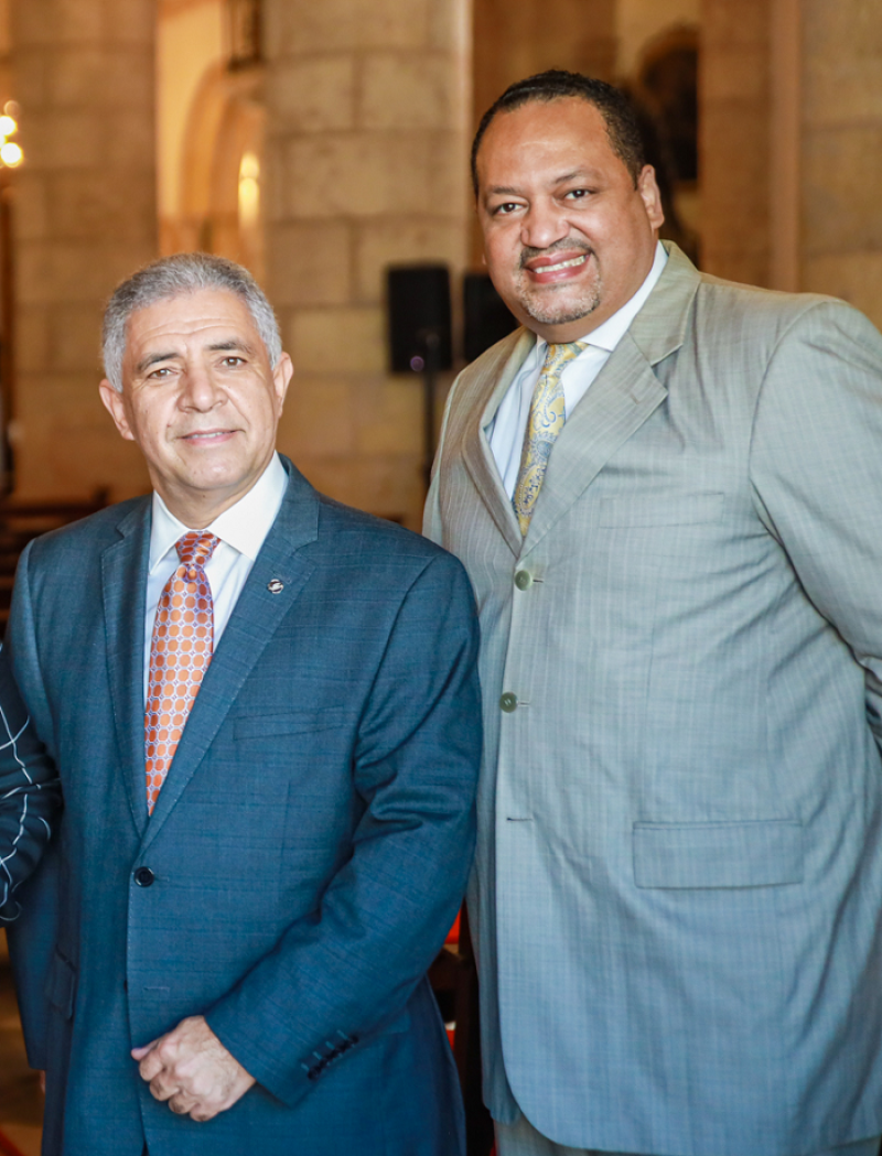 Ludy González y Carlos Sánchez.