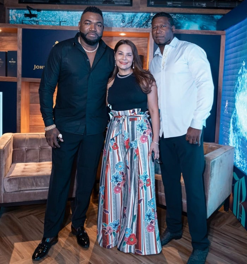 David Ortiz, Nelva Pelaez y Eloy Giro´n.