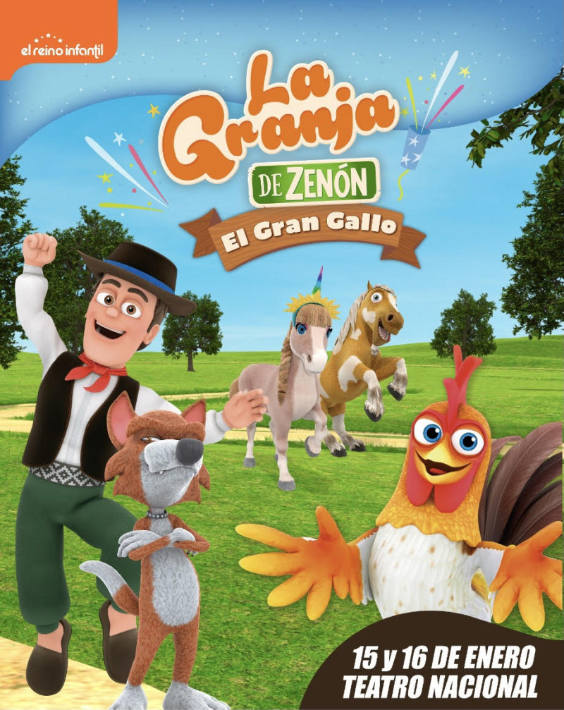 La granja de Zenón llegará en marzo al Teatro Nacional