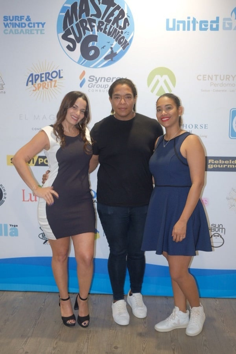 Laura Sanz, Danerys González y Chanely Ramírez.