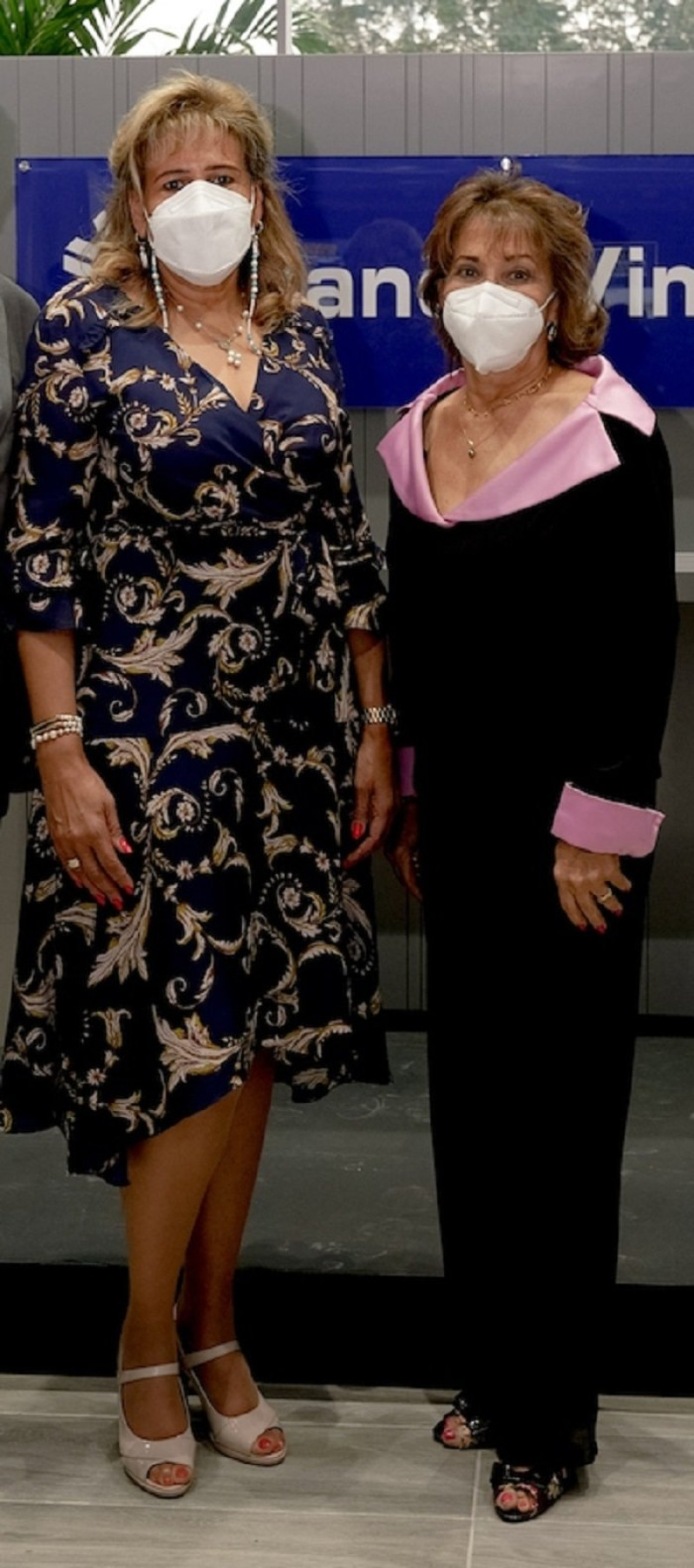 Mayra Castillo y Gladys Sención.