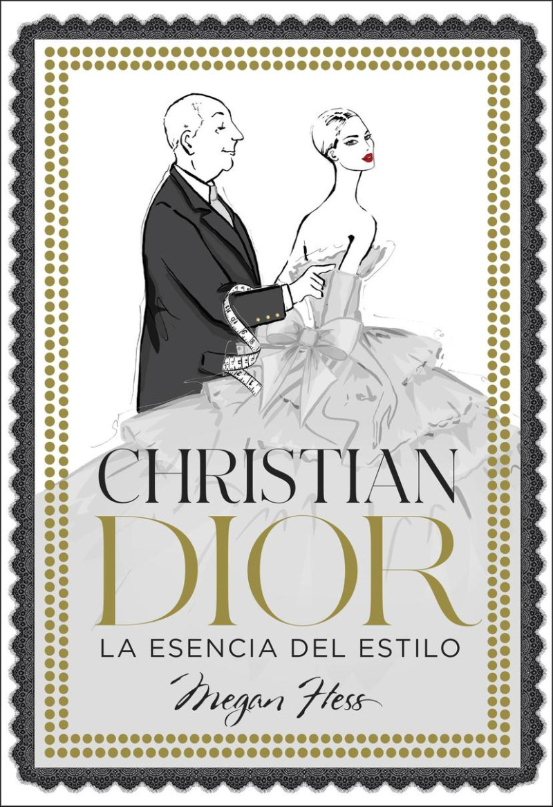 Portada del nuevo libro sobre la vida del diseñador Christian Dior. (Imagen cedida por la editorial Lunwerg. EFE )