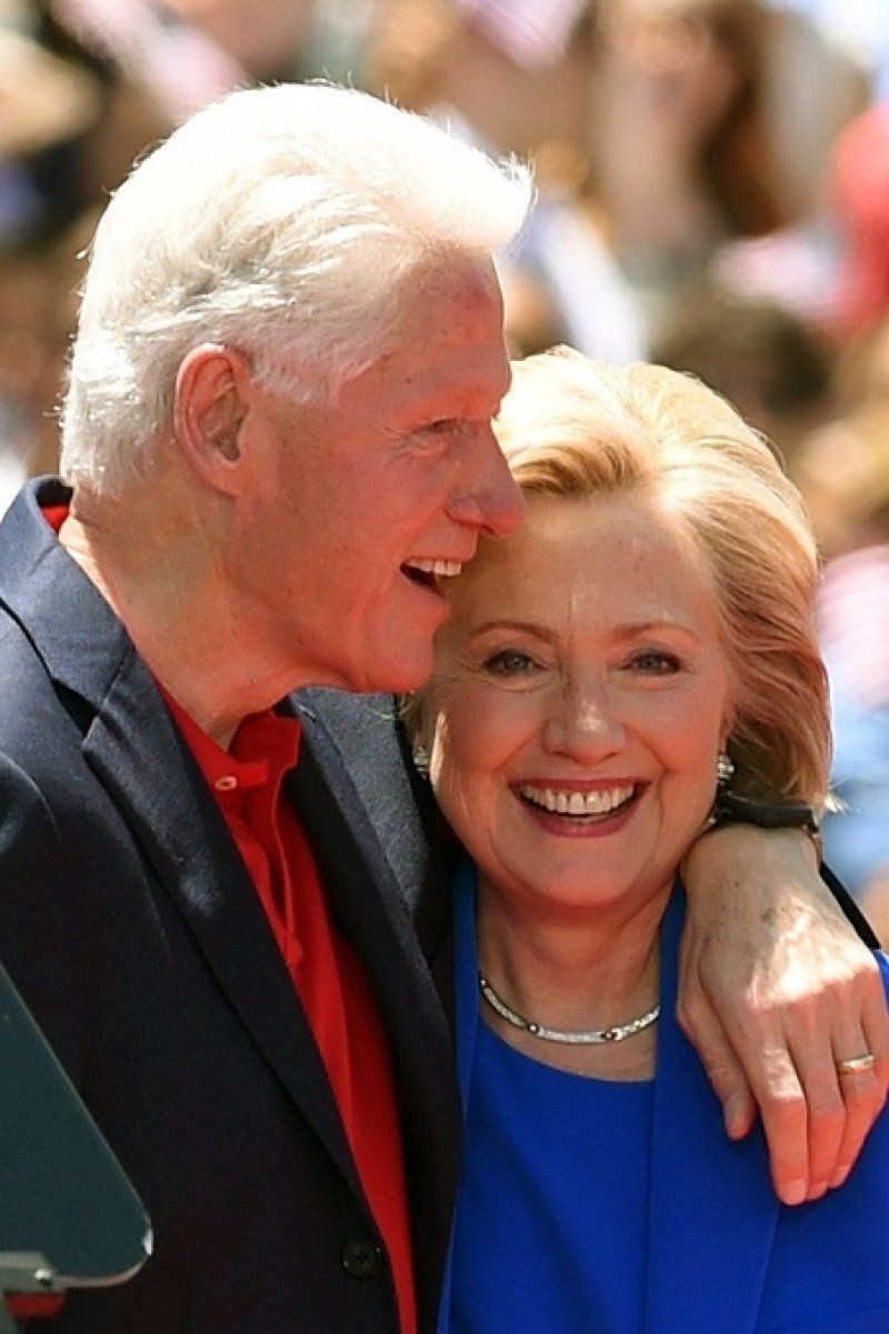 Hillary y Bill Clinton.