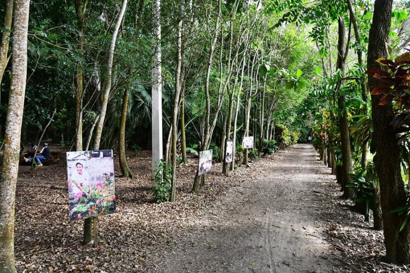 Sendero. La muestra se llama “Mujer y desarrollo rural”. © Raúl Asencio / LD