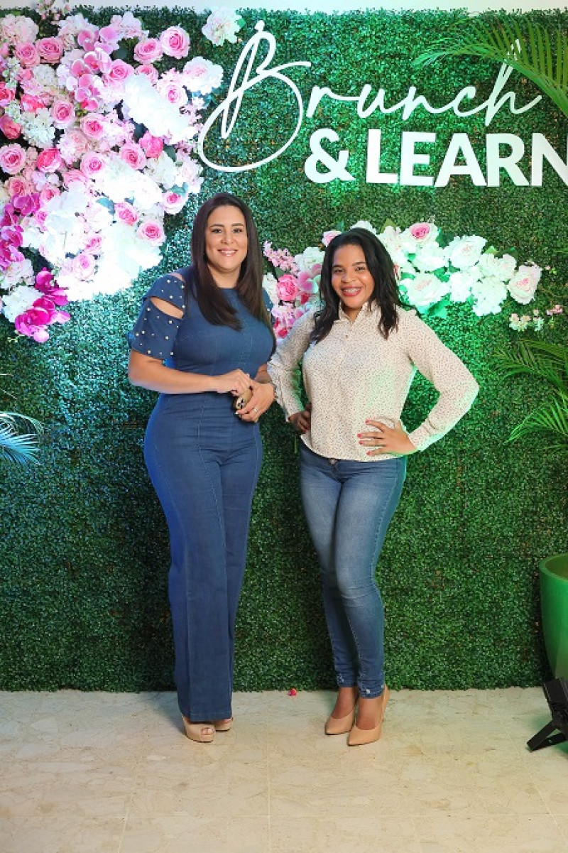 Nicole Valentina González y Nisaury Ventura.