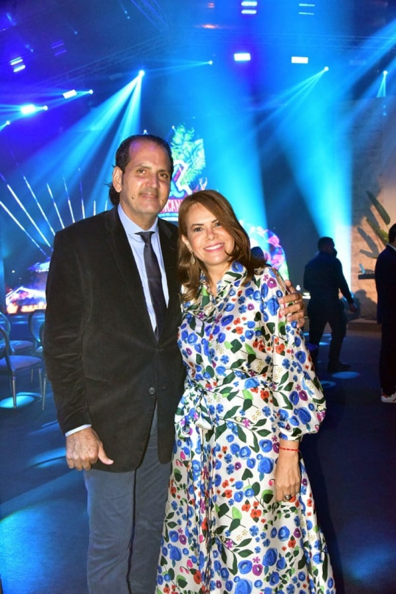 Eduardo Hazim y  Mireya Borrell.