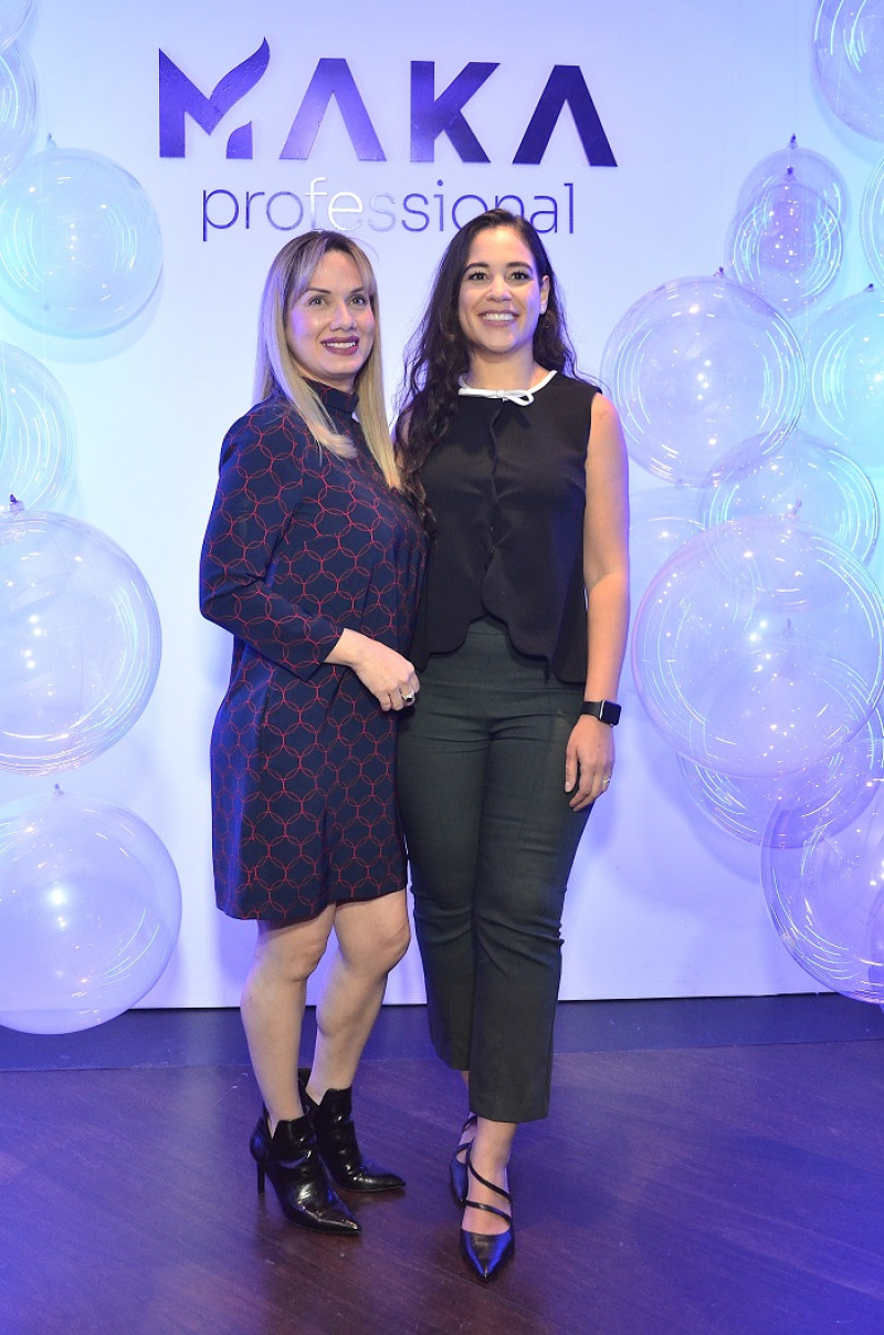 Erika Barroso y Paola Santana.