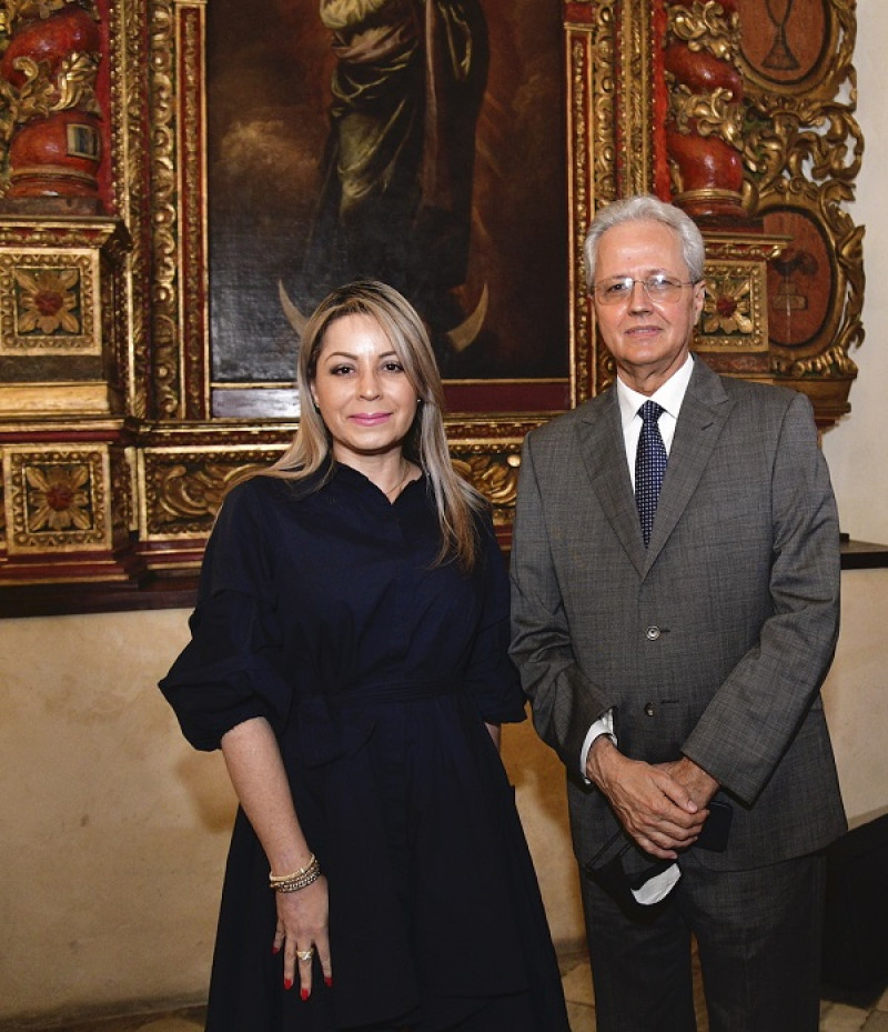 Eliana Díaz y Rafael González.