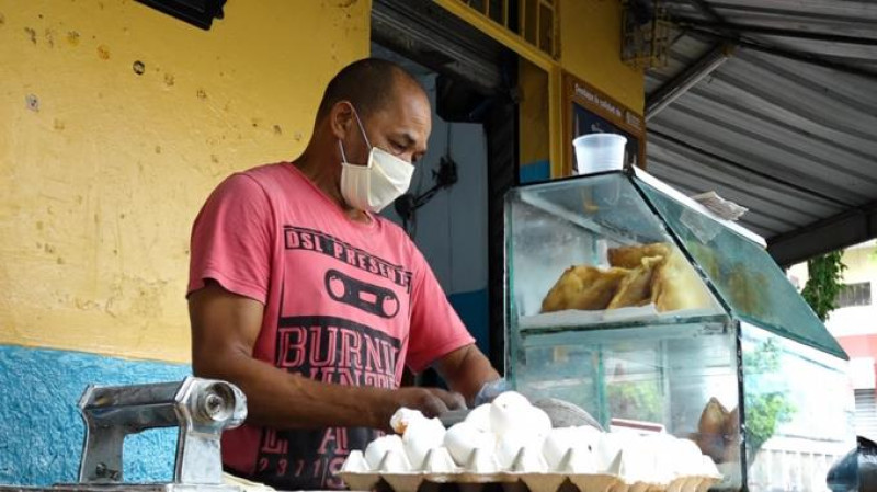 Trabajo infomal por cuenta propia. Foto LD