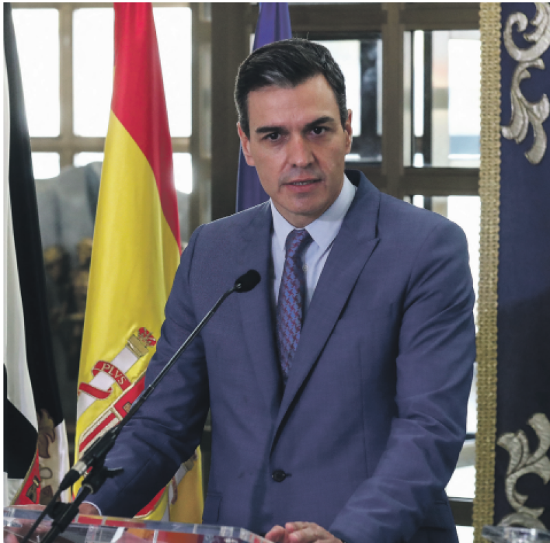 Pedro Sánchez, presidente del gobierno español. / AP
