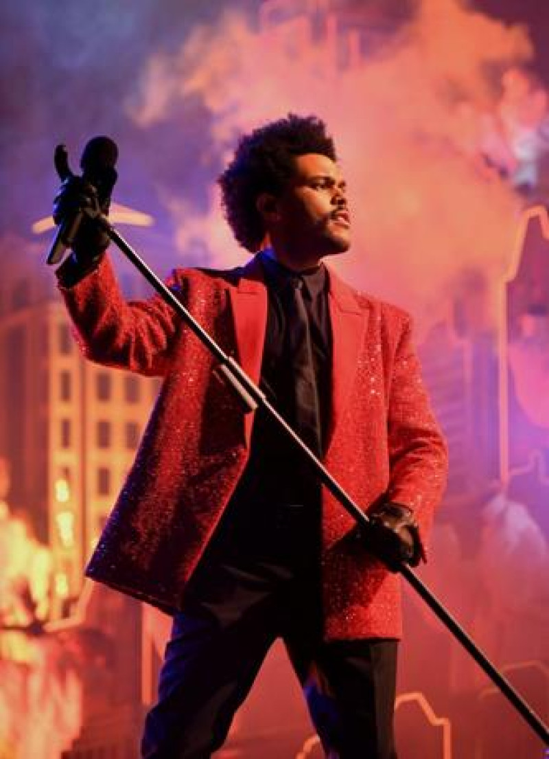 Foto de archivo de The Weeknd. Fuente: Listín Diario.