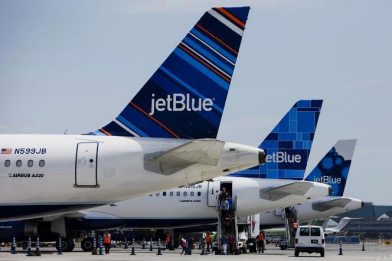 Jet Blue. Foto de archivo.