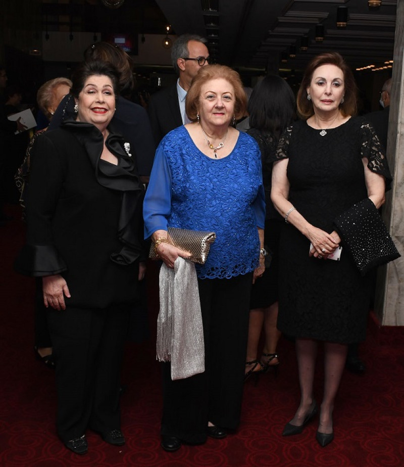 Jenny Podestá, Matilde Dargam y Rita Espaillat de Valdez.