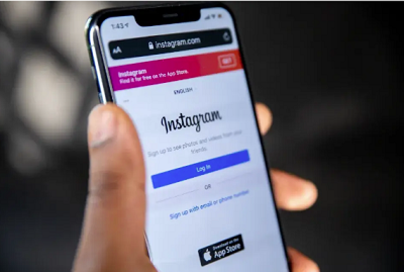 Aplicación de Instagram, plataforma propiedad de Facebook. Europa press.