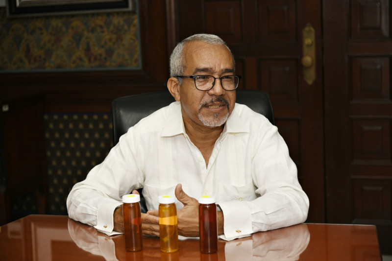 Sésar Rodríguez, director ejecutivo del Consorcio Ambiental Dominicano (CAD).  Cirilo Olivares / LD