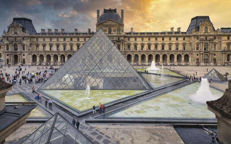 Museo del Louvre, en París. Foto: PIXABAY