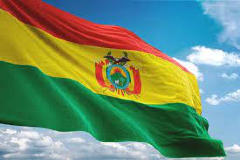 Bandera de Bolivia / fotografia de archivo