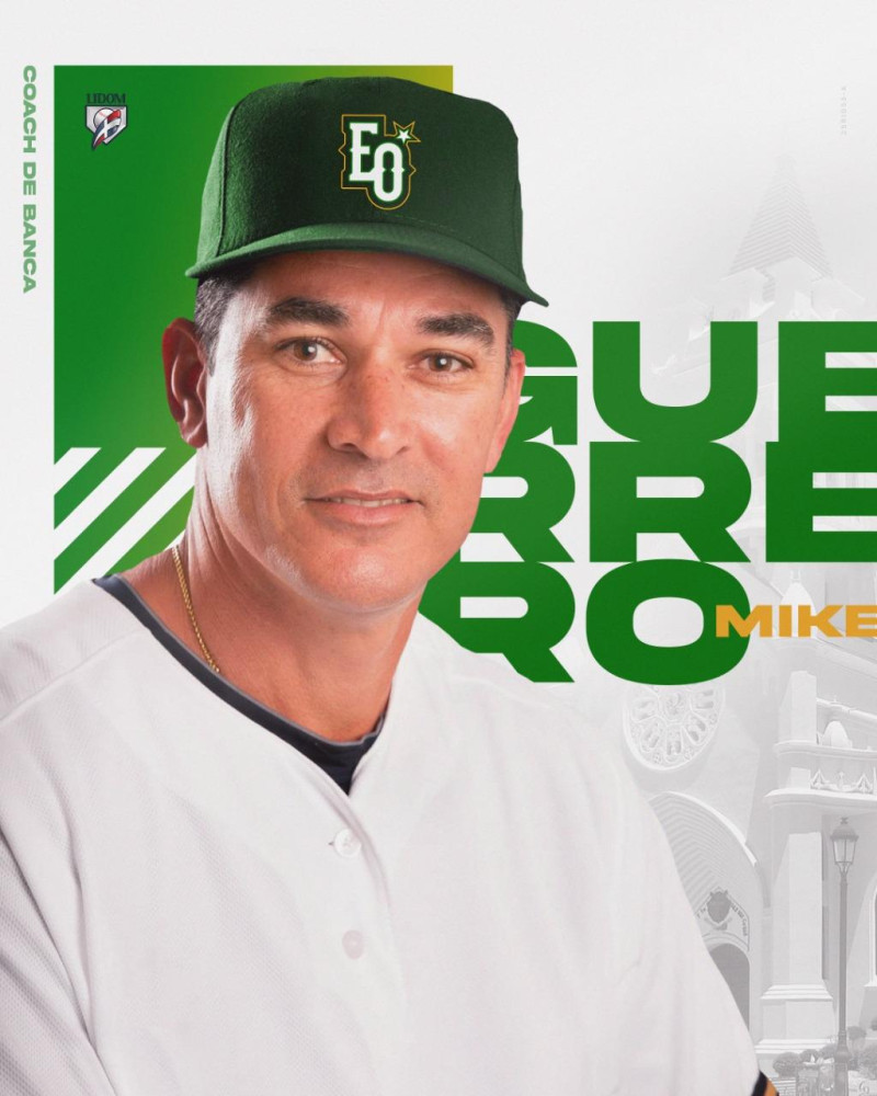 Mike Guerrero trabajará para las Estrellas Orientales como coach de banca.