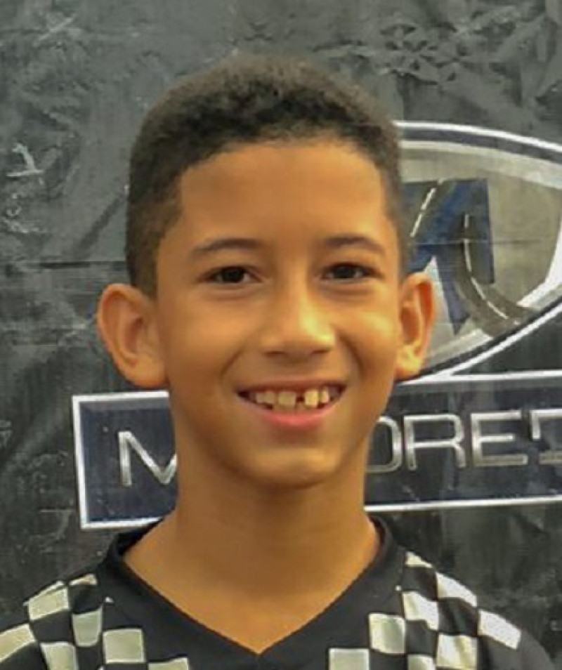 Sebastián Guzmán, de 10 años, lidera la categoría de los 85 cc.