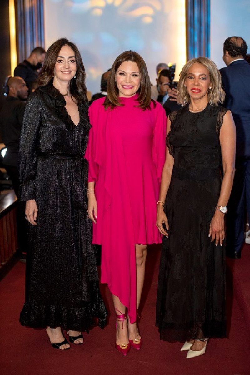 Rita Abinader, Noelia García de Pereyra y Massiel Suazo de Rojas,