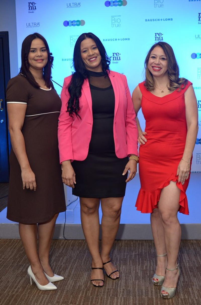 Mayra Mercedes, Paola Ibe y Eliselys Sánchez