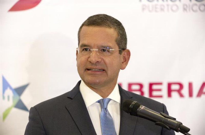 Foto de archivo del gobernador de Puerto Rico, Pedro Pierluisi. EFE/Thais Llorca