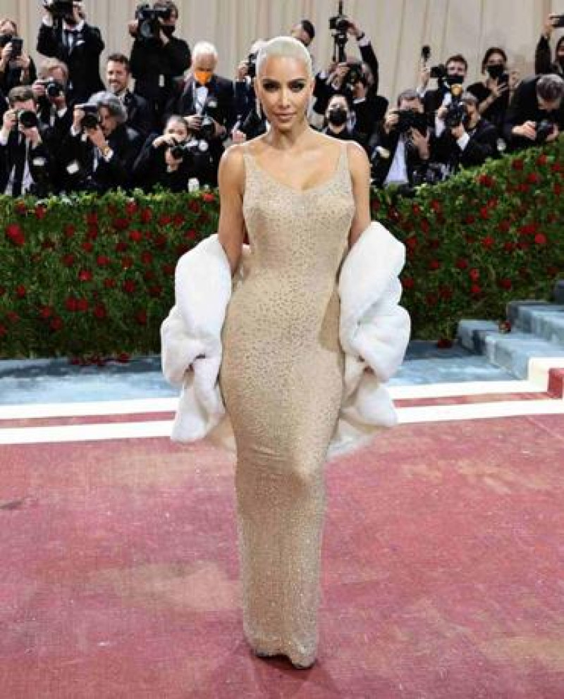 Foto de archivo. Kim Kardashian en el Met 2022.