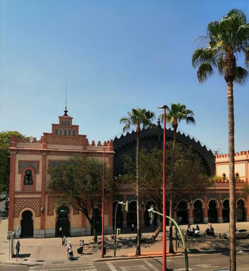 Antigua terminal de ferrocarriles en Sevilla. C. BRUSÍLOFF