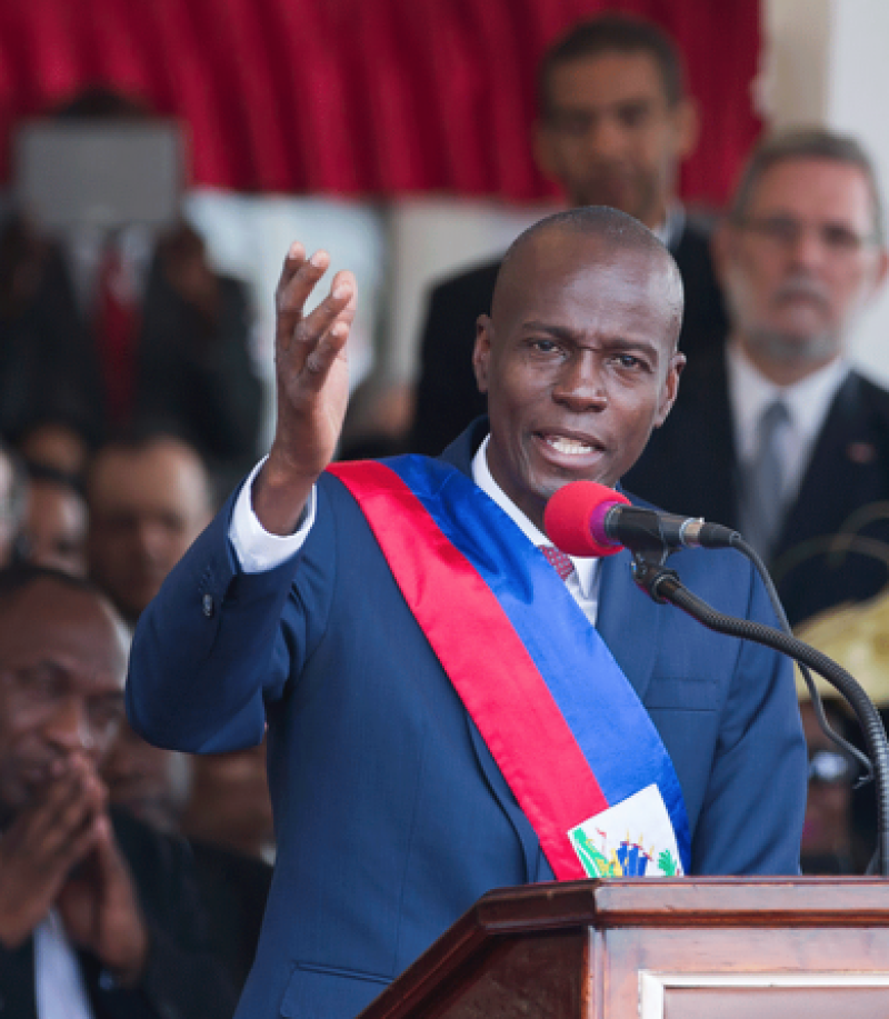 Jovenel Moïse, presidente de Haití desde 2017, que ha sido asesinado en su residencia del barrio de Pelerin, de Puerto Príncipe/ Foto archivo Listín Diario